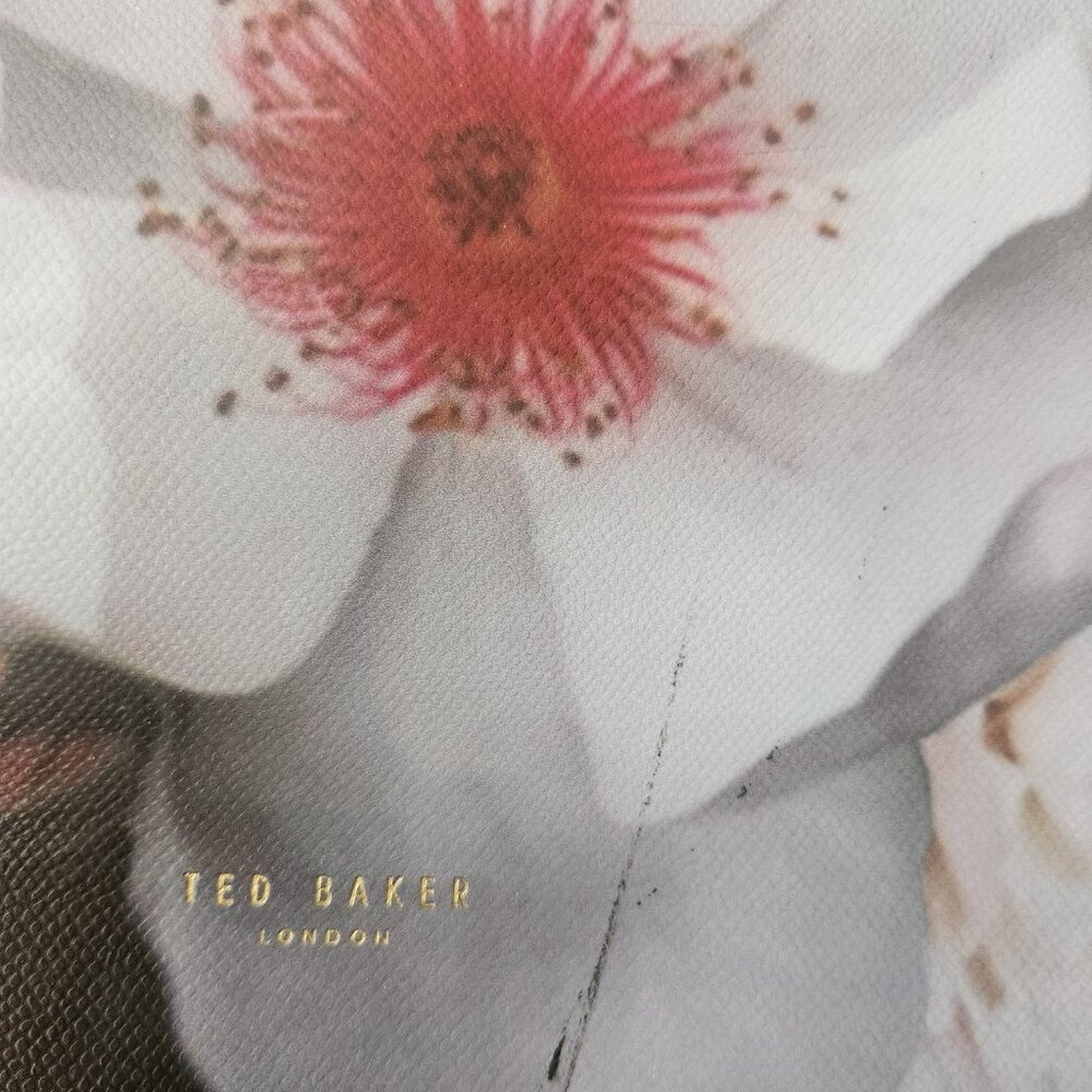 Ted Baker Black and Pink Floral Tote - Picture 4 of 6